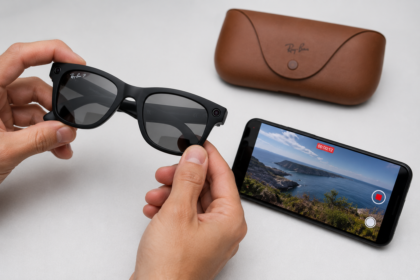 Smart Glasses HD Avec IA Intégrée