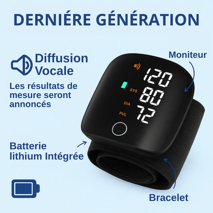 Tensiomètre de qualité clinique