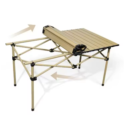 Ensemble Table & 4 Chaises de Camping Pliantes