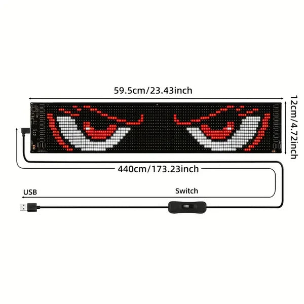 شاشة ماتريكس ليد المشهورة