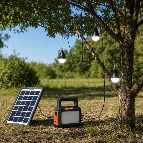 Lampe Solaire Portable Multifonction
